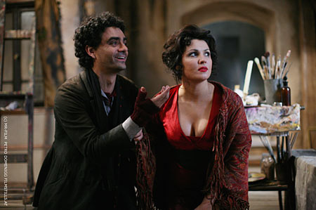 Rolando Villazn und Anna Netrebko in "LA BOHME" - ein Film von Robert Dornhelm