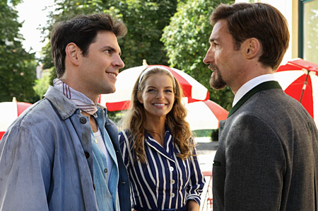 Manuel Witting, Yvonne Catterfeld und Benjamin Sadler in "DAS MDCHEN AUF DEM MEERESGRUND" - Regie: Ben Verbong