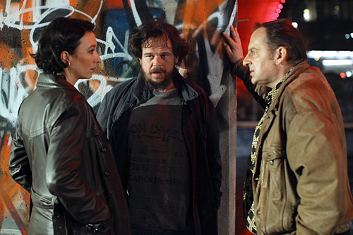 Ursula Strauss, Raimund Wallisch und Wolf Bachofner in "SCHNELL ERMITTELT" - Staffel 2011 - Regie: Andreas Kopriva