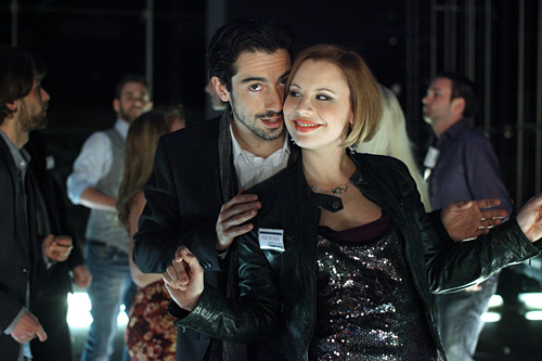 Stefano Bernardin und Katharina Strasser in "SCHNELL ERMITTELT" - Staffel 2011 - Regie: Andreas Kopriva