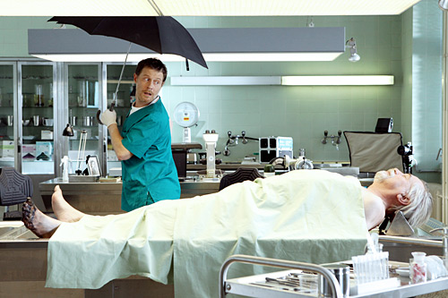 Andreas Lust und Peter Rapp in "SCHNELL ERMITTELT" - Staffel 2011 - Regie: Andreas Kopriva